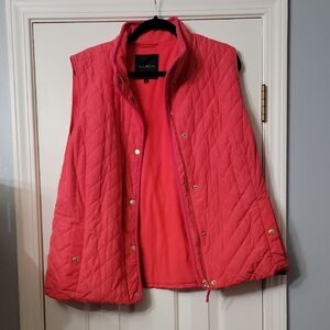 Talbots Women's Coral Quilted Vest